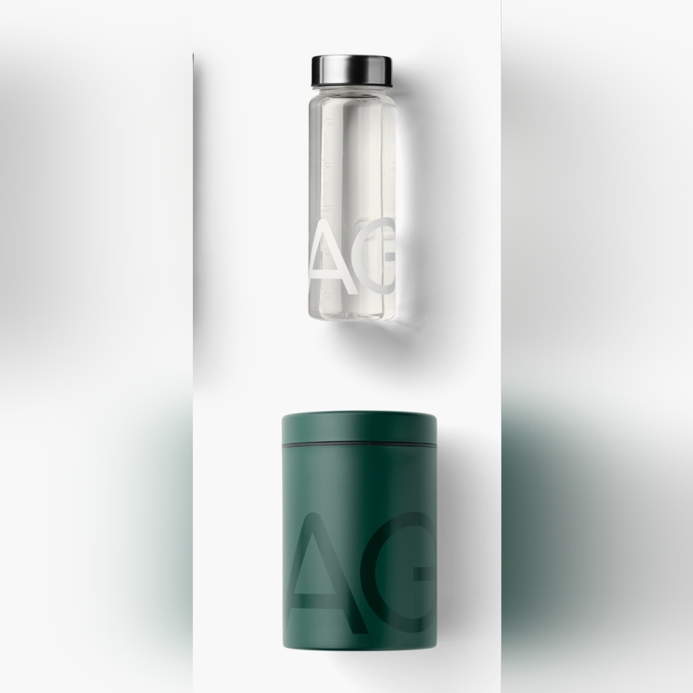 AG1 Storage, scope and Shaker bottle